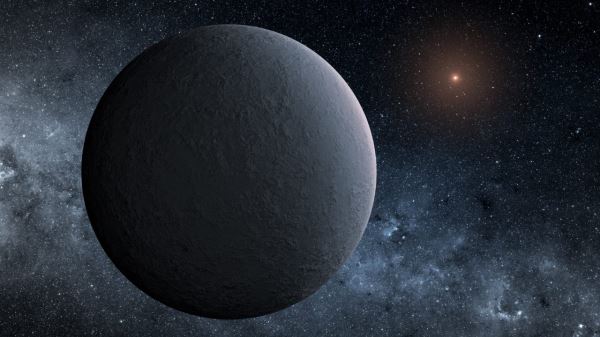 В 4000 парсек от нас обнаружена ледяная планета размером с Землю