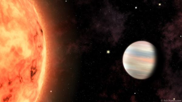 Астрономы нашли самый молодой горячий Юпитер