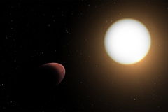 Обнаружена сильно деформированная планета с массой Юпитера