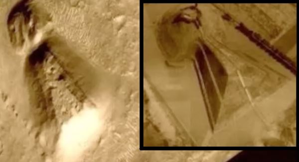 На Марсе обнаружили массивную структуру, похожую на древнюю японскую гробницу